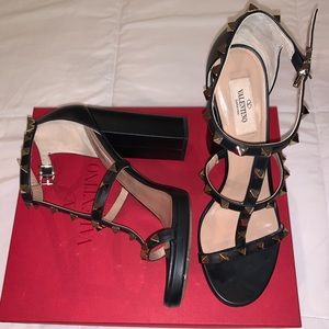 Valentino Heels W/studs